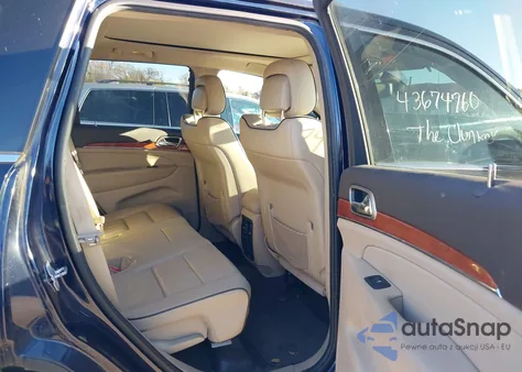 2013 Jeep Grand Cherokee Overland из США, поврежденный, VIN 1C4RJFCG2DC523427